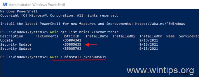 Cách chạy Windows Update từ Command Prompt hoặc PowerShell trong Windows 10/11 &Server 2016/2019.