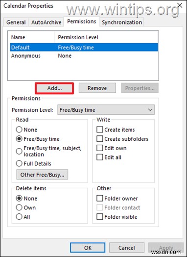 Cách chia sẻ Lịch Outlook trên Máy tính để bàn hoặc trên Web.