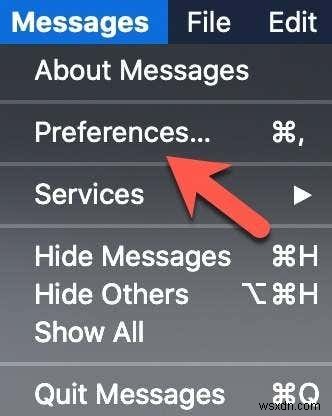 Cách tắt iMessage trên Mac