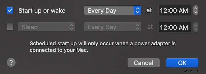 Cách ngăn máy Mac của bạn ngủ