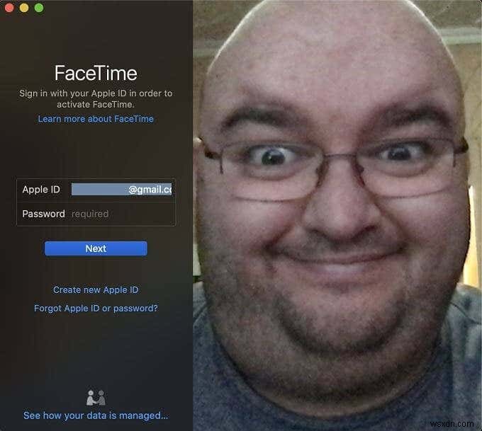 Sửa FaceTime  Máy chủ gặp lỗi khi xử lý đăng ký  Lỗi