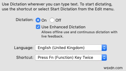 Cách thiết lập và sử dụng MacOS Dictation