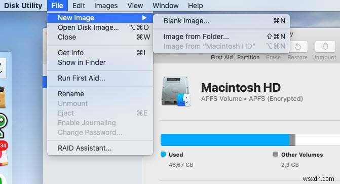 Cách mã hóa thư mục trên MacOS bằng Disk Utility