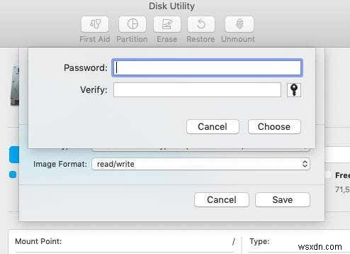 Cách mã hóa thư mục trên MacOS bằng Disk Utility