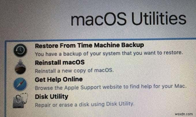 Cách Hard Reset Máy tính Mac OS X &Cài đặt lại Hệ điều hành