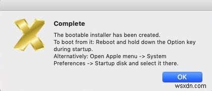 Cách tạo trình cài đặt MacOS trên thanh USB