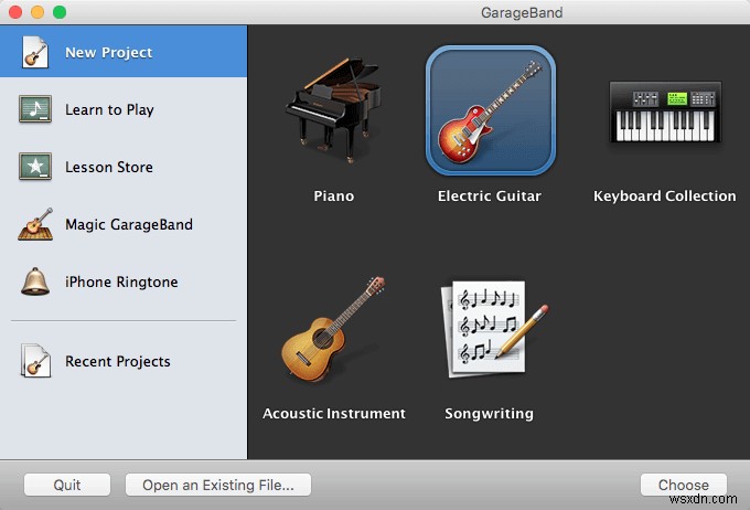 Cách ghi nhạc cụ qua giao diện âm thanh trong Mac OS X
