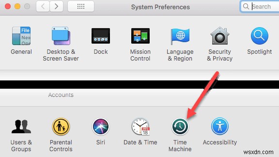 Sao lưu máy Mac của bạn bằng Time Machine