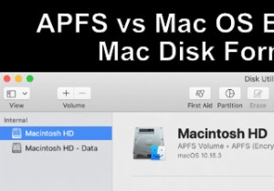 APFS và Mac OS Extended - Định dạng đĩa Mac nào tốt nhất?