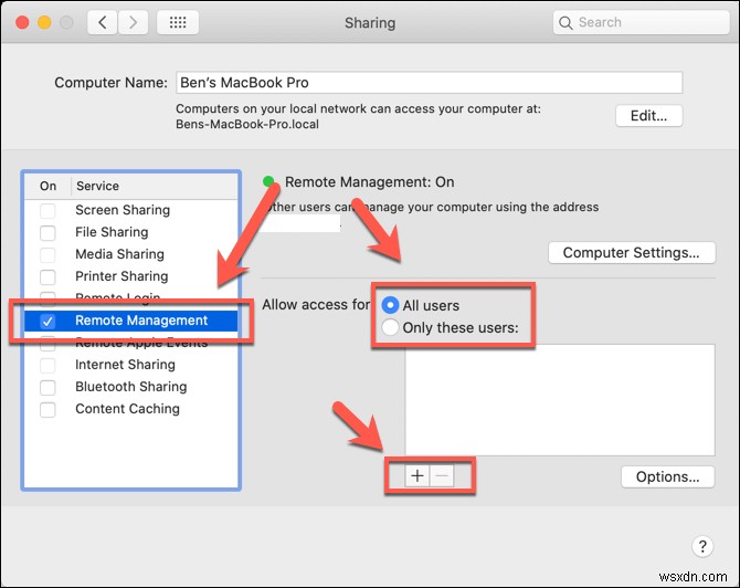 Cách sử dụng máy Mac để kết nối với máy Mac khác từ xa