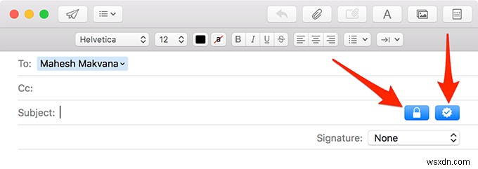 Cách gửi email được mã hóa từ máy Mac của bạn