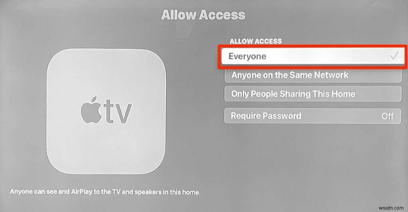 AirPlay không hoạt động trên Apple TV? Hãy thử 8 bản sửa lỗi này