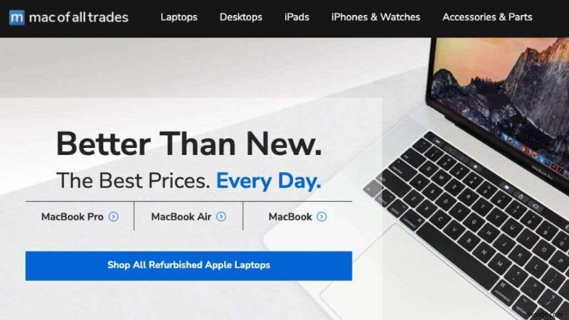 8 nơi tốt nhất để mua iPhone, iPad và MacBook đã tân trang lại