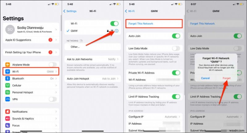 iPhone ngắt kết nối khỏi Wi-Fi? 12 cách khắc phục