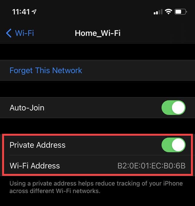 Địa chỉ MAC riêng (WiFi) trên iOS là gì và cách sử dụng