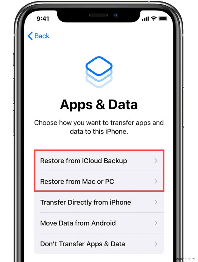 Cách hạ cấp iOS