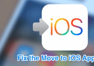 Cách khắc phục  Di chuyển sang iOS không hoạt động 