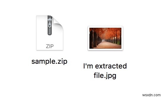 Mở tệp Zip, RAR, TAR và BIN trên máy Mac