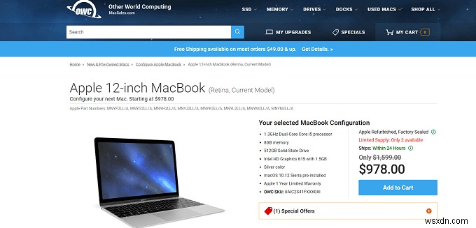 7 nơi tốt nhất để mua máy tính xách tay Mac được tân trang lại