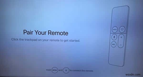 Cách thiết lập Apple TV 4K lần đầu tiên