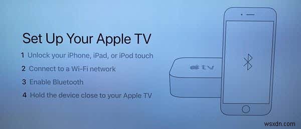 Cách thiết lập Apple TV 4K lần đầu tiên