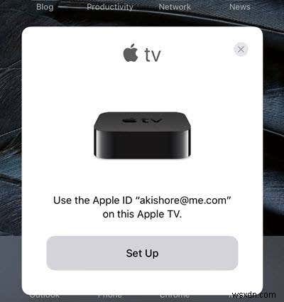 Cách thiết lập Apple TV 4K lần đầu tiên