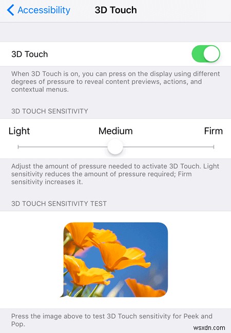 Không thể xóa ứng dụng trên iPhone do 3D Touch?