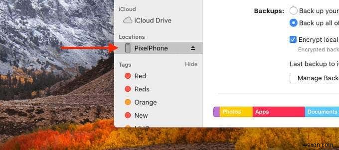 Cách sao lưu iPhone của bạn trên máy Mac