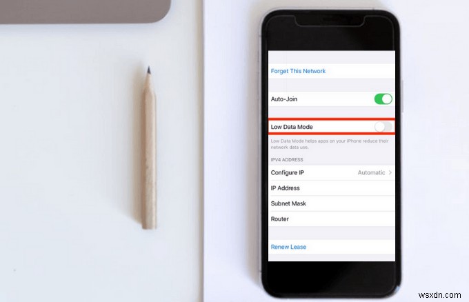 Cách bật hoặc tắt Chế độ dữ liệu thấp trên iPhone