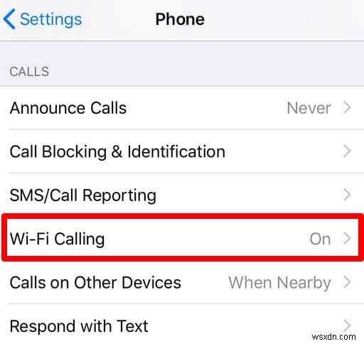 Cách thực hiện cuộc gọi bằng tính năng Gọi qua WiFi trên iPhone
