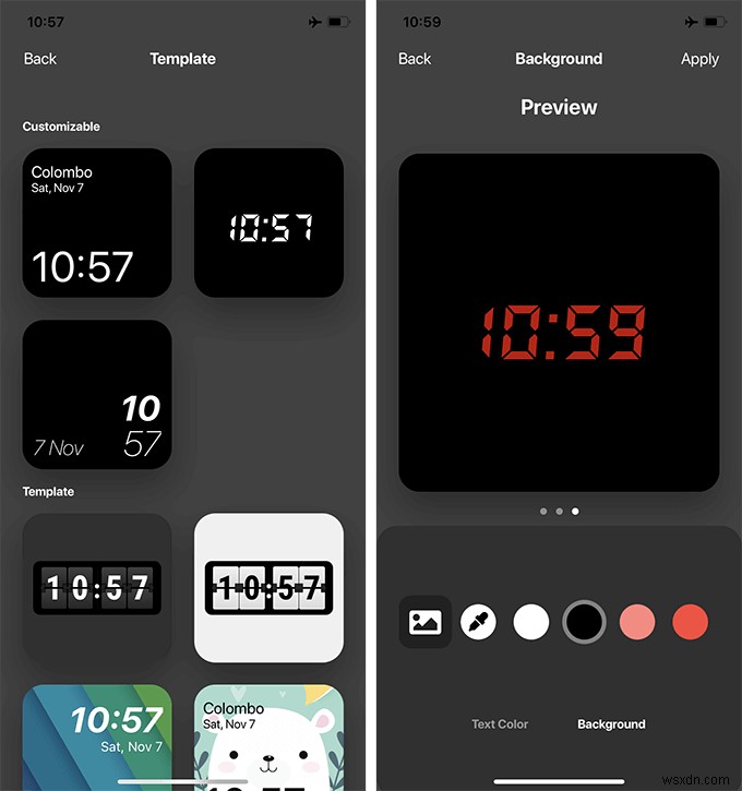 10 tiện ích đồng hồ tốt nhất cho màn hình chính iPhone