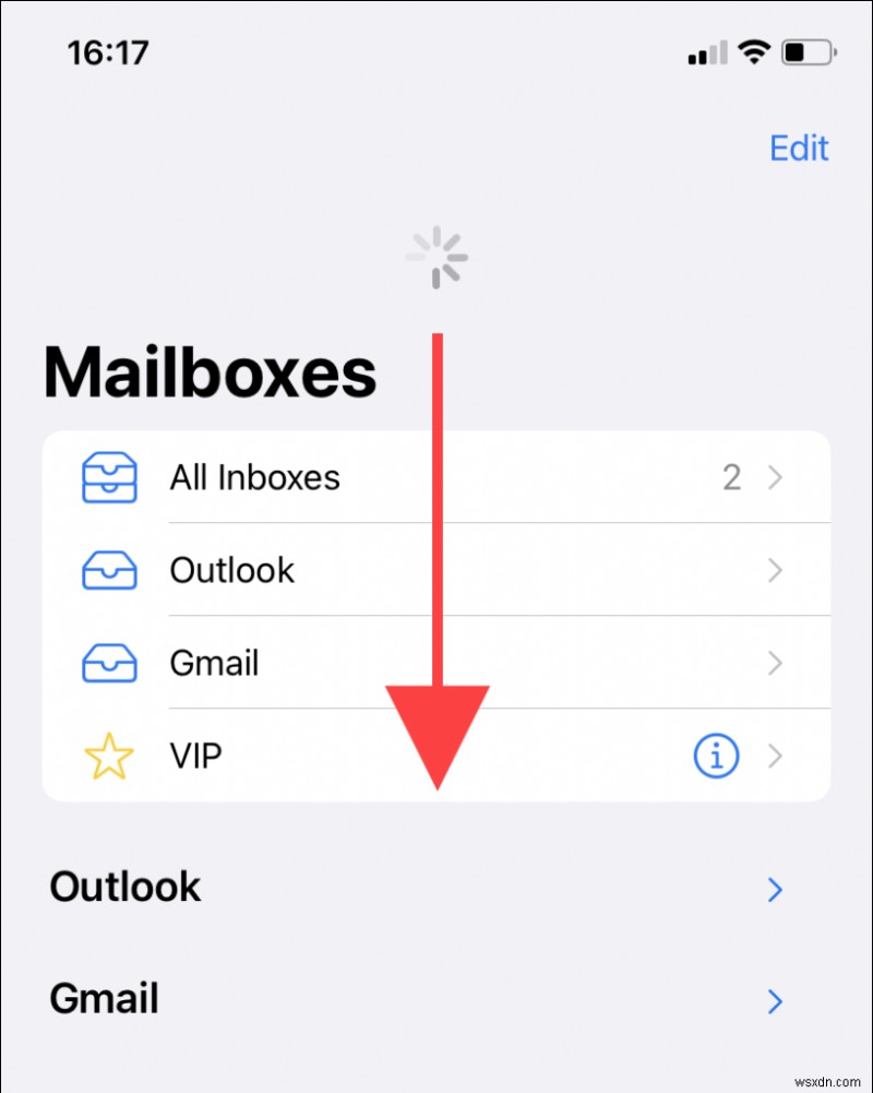 Cách sửa lỗi email không cập nhật trong thư trên iPhone