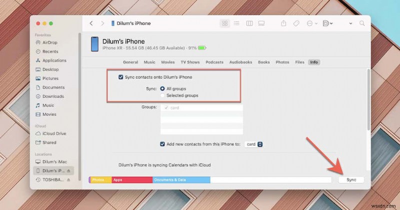 Cách khôi phục danh bạ trên iPhone