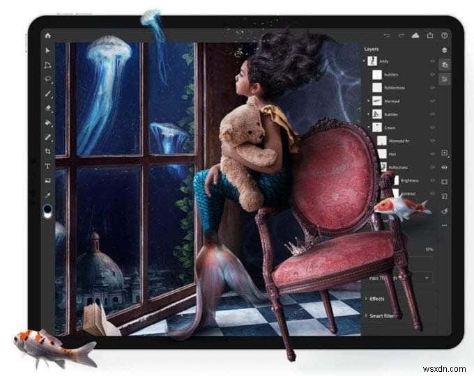 Adobe Photoshop cho iPad có đáng tiền và cường điệu không?