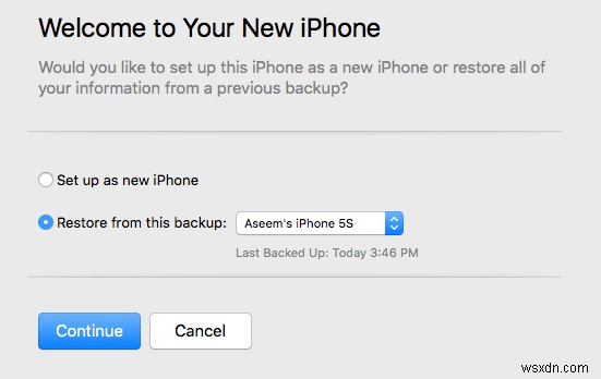 Cách xóa cài đặt iOS 11 trên iPhone hoặc iPad