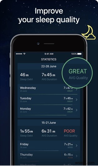 Ứng dụng iPhone để theo dõi &cải thiện giấc ngủ của bạn
