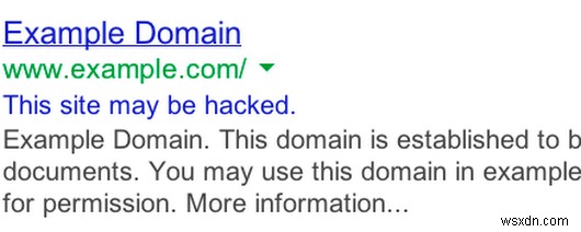 8 thông báo cảnh báo mà Google hiển thị khi trang web của bạn bị tấn công 
