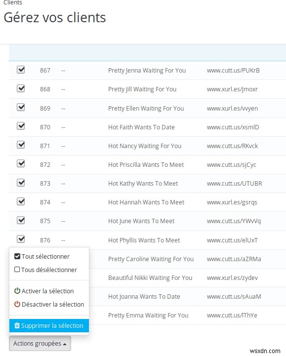 PrestaShop Bị bắt trong phần mềm Spam:Tạo tài khoản giả mạo, nhận xét, đánh cắp nội dung - Đã sửa