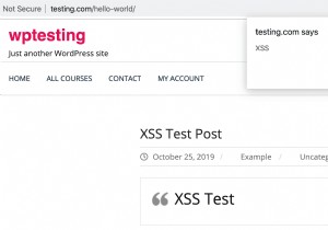 Lỗ hổng XSS được lưu trữ được tìm thấy trong Plugin Strong Testimonials =2.40.0 - Cập nhật ngay lập tức