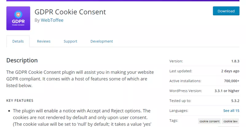 Plugin đồng ý cookie GDPR dễ bị tấn công khi kiểm soát truy cập không phù hợp | Cập nhật bây giờ 