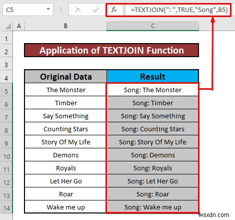 Cách thêm văn bản vào ô trong Excel (6 phương pháp dễ dàng)