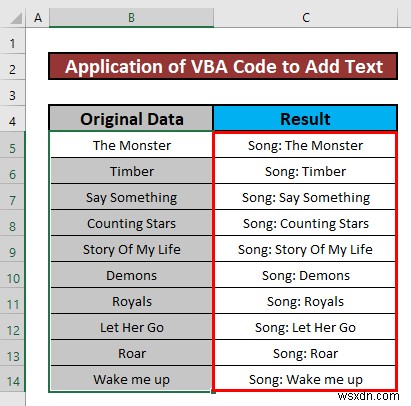 Cách thêm văn bản vào ô trong Excel (6 phương pháp dễ dàng)