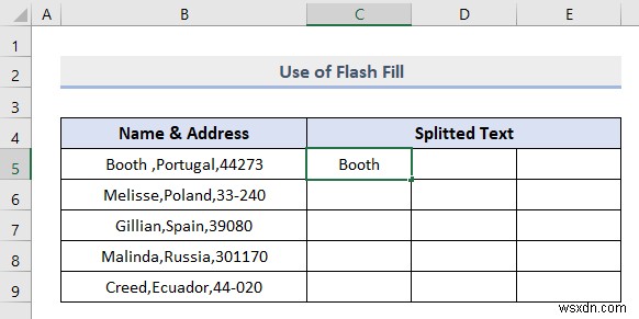 Tách văn bản trong Excel (8 ứng dụng hữu ích) 