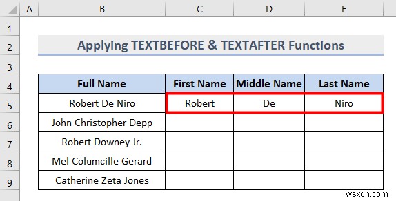 Tách văn bản trong Excel (8 ứng dụng hữu ích) 