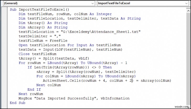 Cách nhập tệp văn bản sang Excel (4 cách dễ dàng)