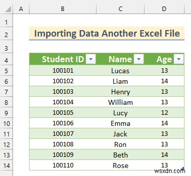 Nhập dữ liệu vào Excel (3 cách phù hợp)