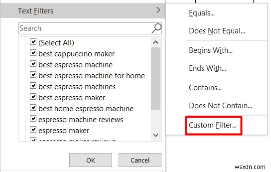 Bộ lọc nâng cao của Excel (5 ứng dụng hữu ích)