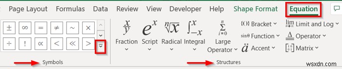 Cách chèn phương trình trong Excel (3 cách dễ dàng)