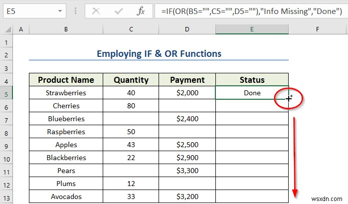 Cách tạo vòng lặp FOR trong Excel bằng công thức (3 ví dụ)