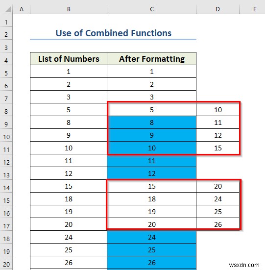 Cách tạo vòng lặp FOR trong Excel bằng công thức (3 ví dụ)